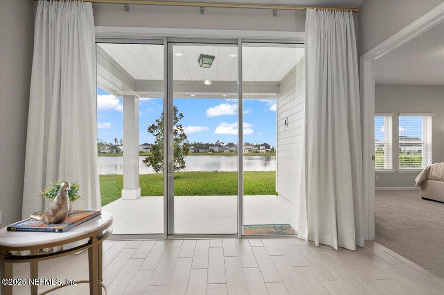 Furnished interior view inside a new home in , St. Augustine (Image 11).