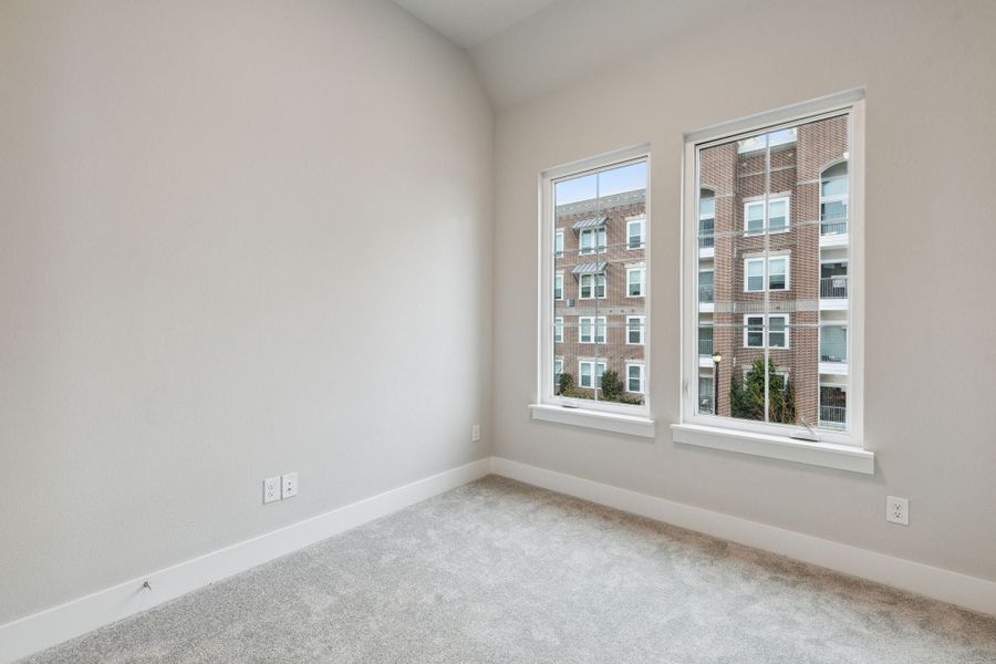 Spacious, unfurnished interior of a new home in Newman Village Townhomes, Frisco (Image 50).