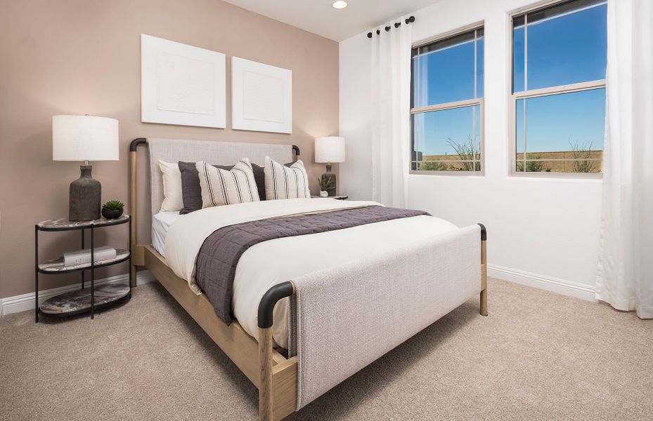 Furnished interior view inside a new home in Foothills at Northpointe, Peoria (Image 9). Furnished interior view inside a new home in Foothills at Northpointe, Peoria (Image 9).