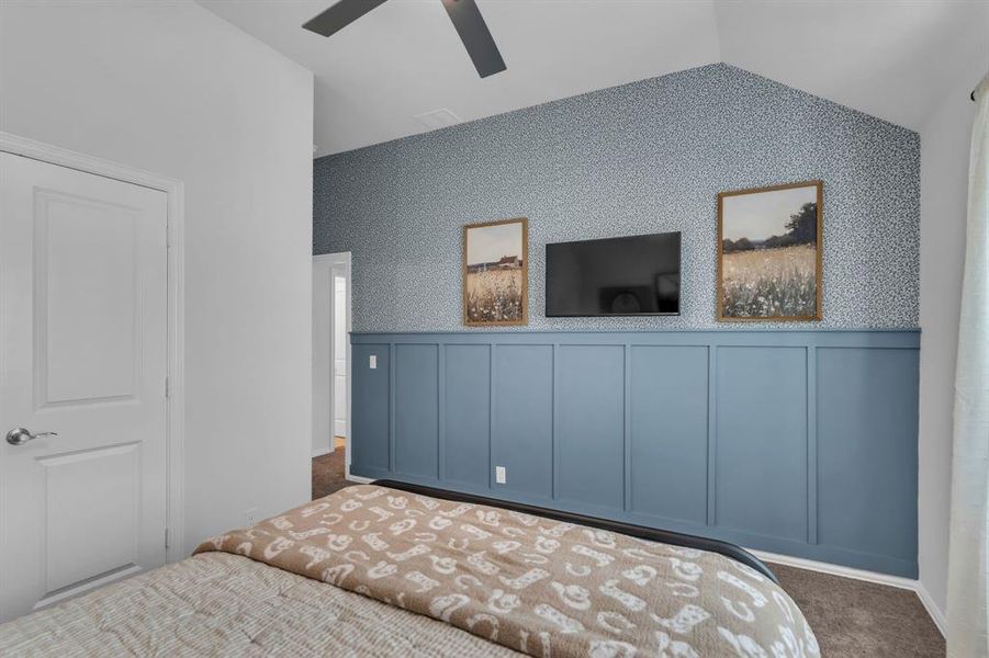 Furnished interior view inside a new home in Country Lakes Classic 50, Denton (Image 17). Furnished interior view inside a new home in Country Lakes Classic 50, Denton (Image 17).