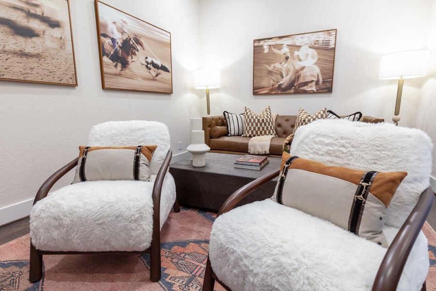 Representative Entertainment Room - some options shown