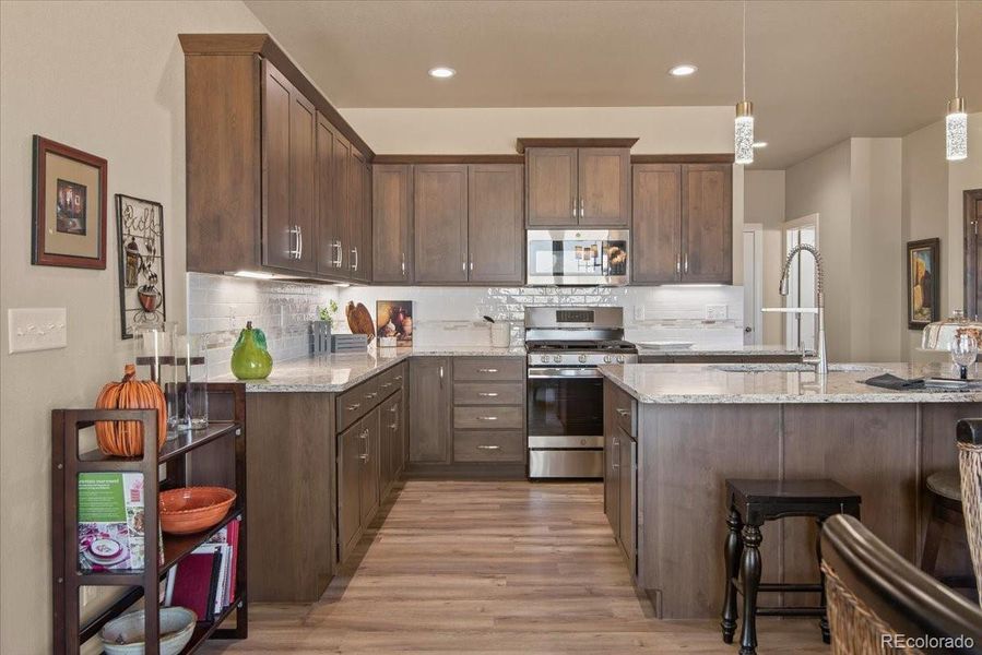 Furnished interior view inside a new home in , Pueblo West (Image 37).