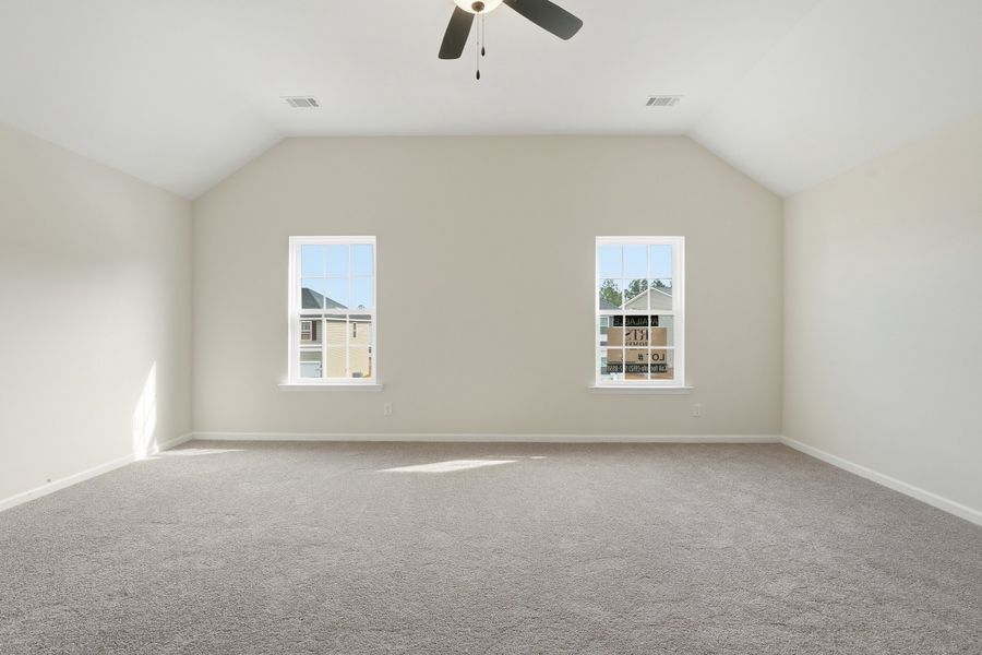 Representative unfurnished interior of a home built from the The Ryon by RTS Homes in The Pointe at Villages on Marne, Hinesville (Image 24).