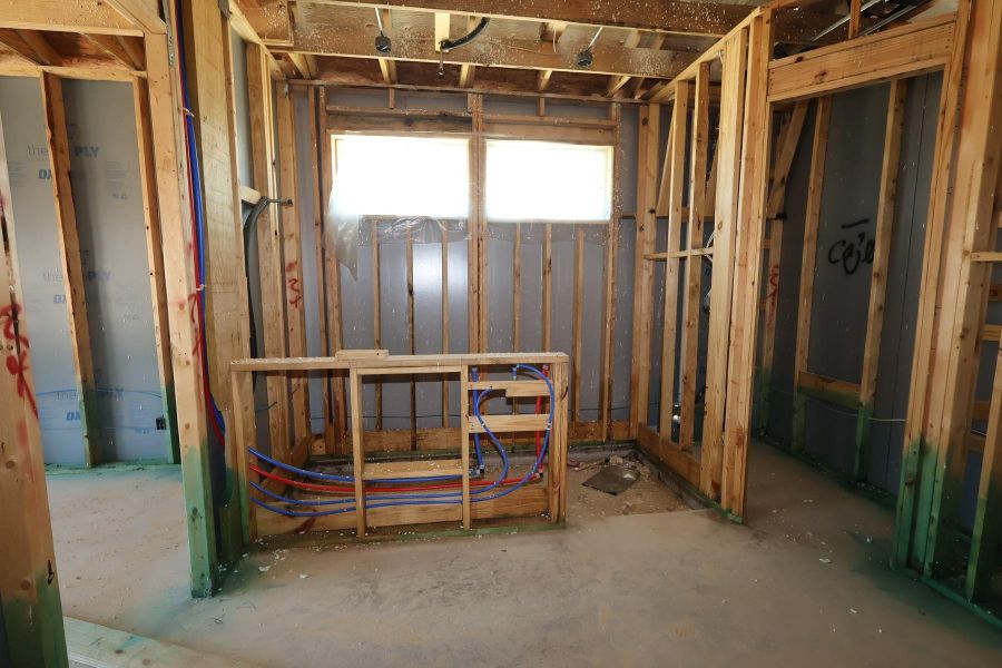 In-progress construction of a new home in Prairieland Village - Summit Collection, Cypress, TX (Image 10).