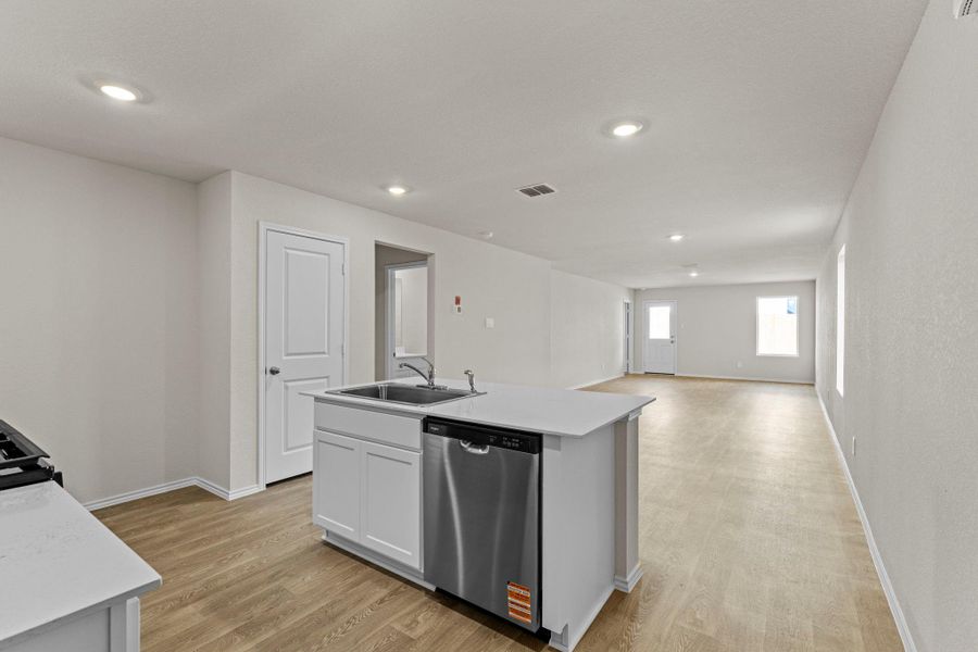 Furnished interior view inside a new home in Sunset Oaks, Maxwell (Image 5). Furnished interior view inside a new home in Sunset Oaks, Maxwell (Image 5).