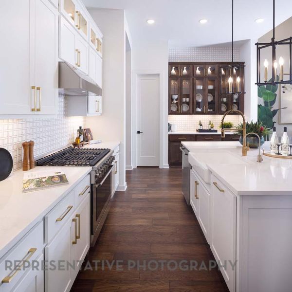 Furnished interior view inside a new home in Broken Oak, Georgetown (Image 10). Furnished interior view inside a new home in Broken Oak, Georgetown (Image 10).