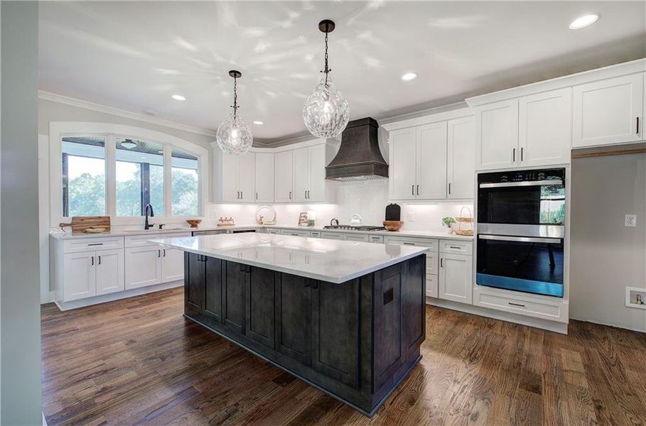 Furnished interior view inside a new home in , Euharlee (Image 10).