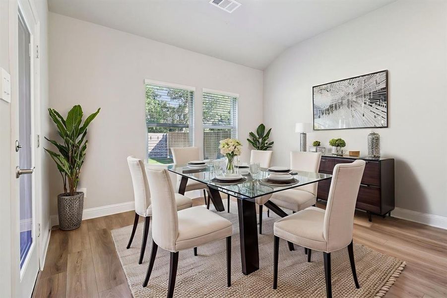 Photo is not of the actual home, but is an inspirational photo of builder’s model home and may depict options, furnishings, and/or decorator features that are not included.