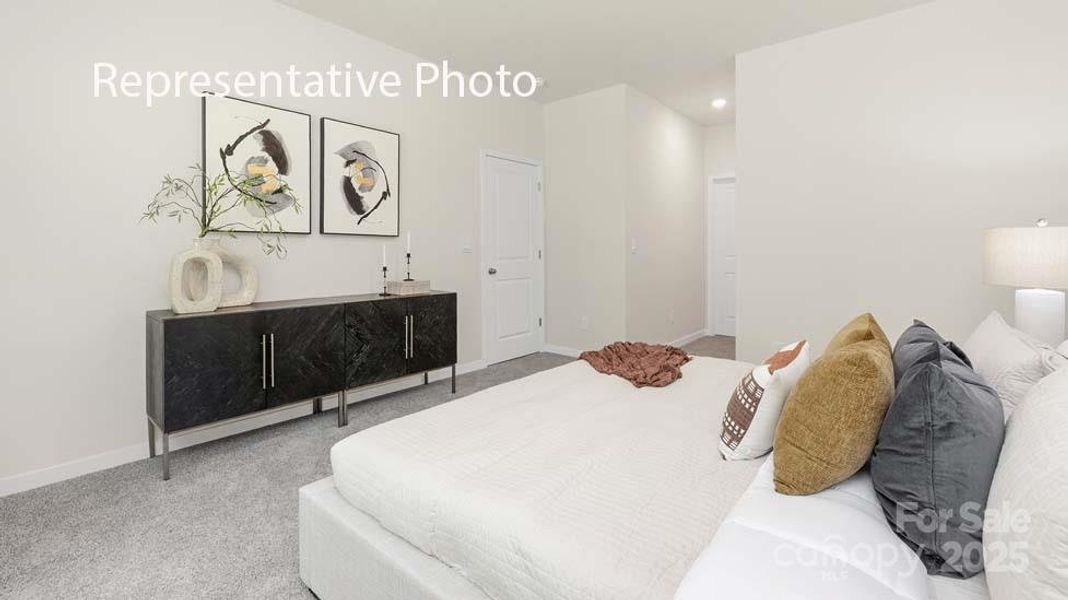 Furnished interior view inside a new home in The Hamptons at Hickory, Hickory (Image 4).