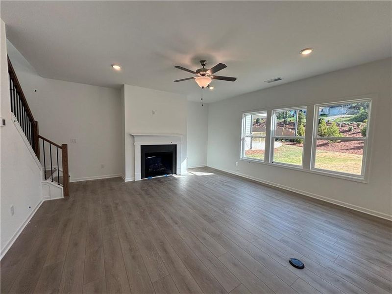 Spacious, unfurnished interior of a new home in Arbors at Richland Creek, Buford (Image 16).