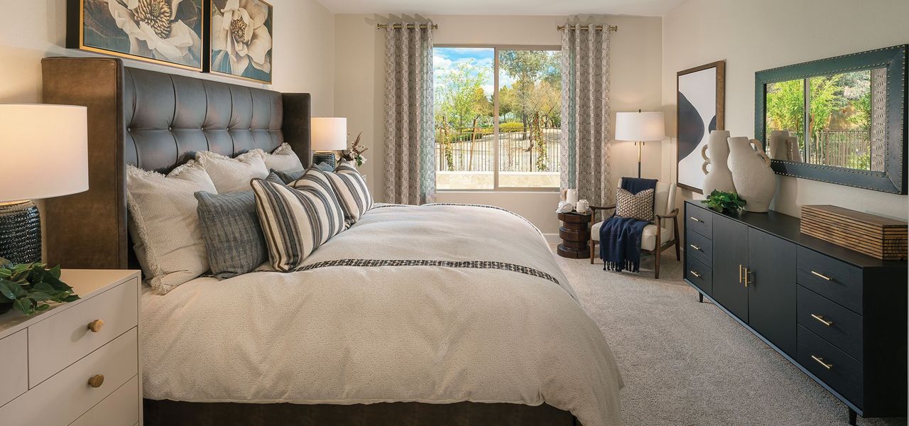 Representative furnished interior of a home built from the Bali II by Robson Resort Communities in Robson Ranch Arizona, Eloy (Image 7).