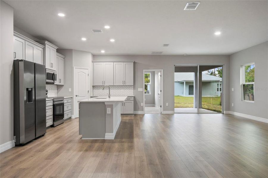 Furnished interior view inside a new home in , Orange City (Image 5). Furnished interior view inside a new home in , Orange City (Image 5).