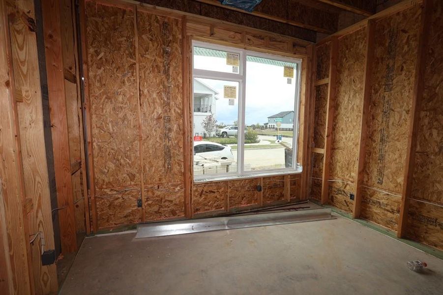 In-progress construction of a new home in Easthaven at Bridgeland Central - Vision Collection, Cypress, TX (Image 13).