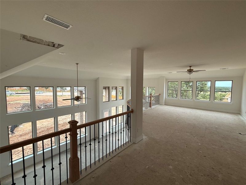 2nd floor landing & Game Room