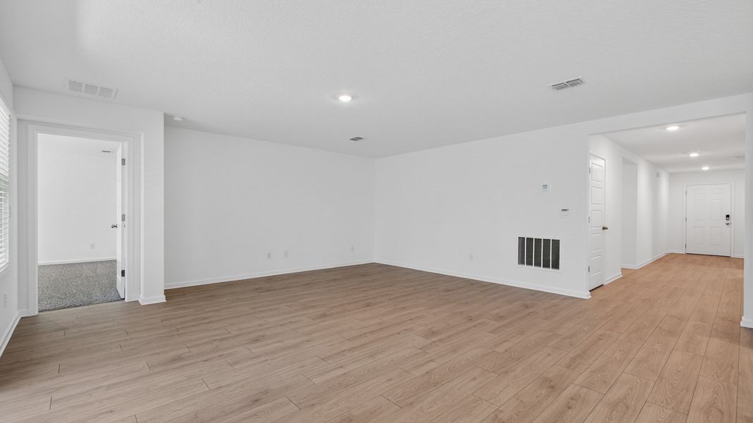 Representative unfurnished interior of a home built from the Madison by D.R. Horton in Sawmill Branch Express, Palm Coast (Image 29).