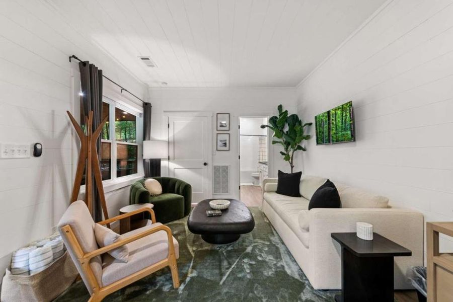Furnished interior view inside a new home in , Morganton (Image 41).