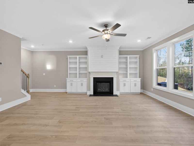 Spacious, unfurnished interior of a new home in Collins Cove, Chapin (Image 41).