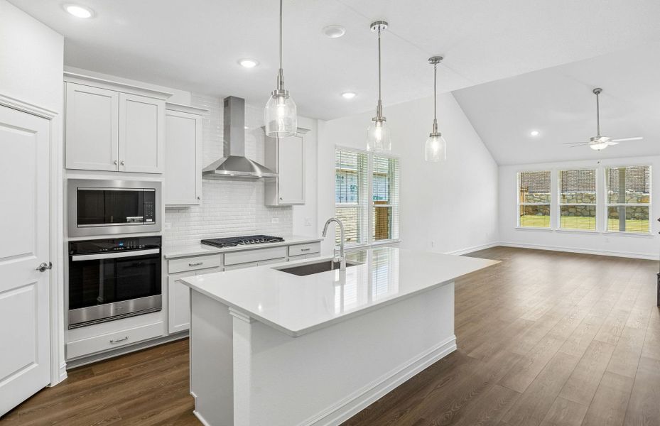 Furnished interior view inside a new home in Pinnacle at Legacy Hills, Celina (Image 12).