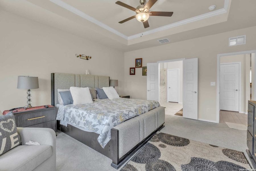 Furnished interior view inside a new home in Davis Ranch, San Antonio (Image 12).