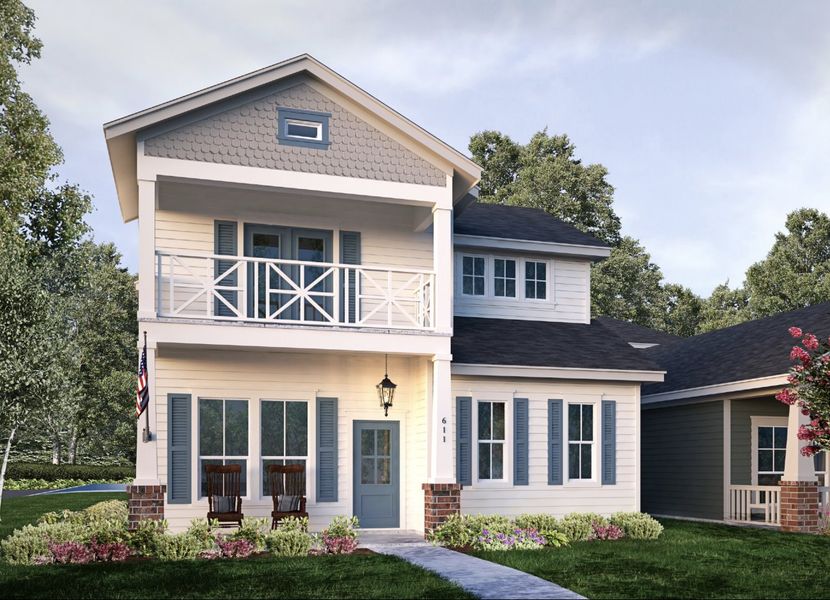 Representative exterior photo of a completed home built from the The Diamond Manor by Steve Klein Custom Builder in Diamond Hill Collection, Victoria, TX (Image 4).