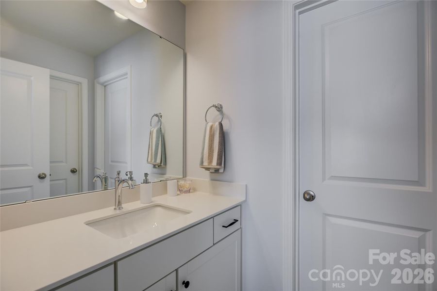 Furnished interior view inside a new home in Lakeside Glen, York (Image 9).