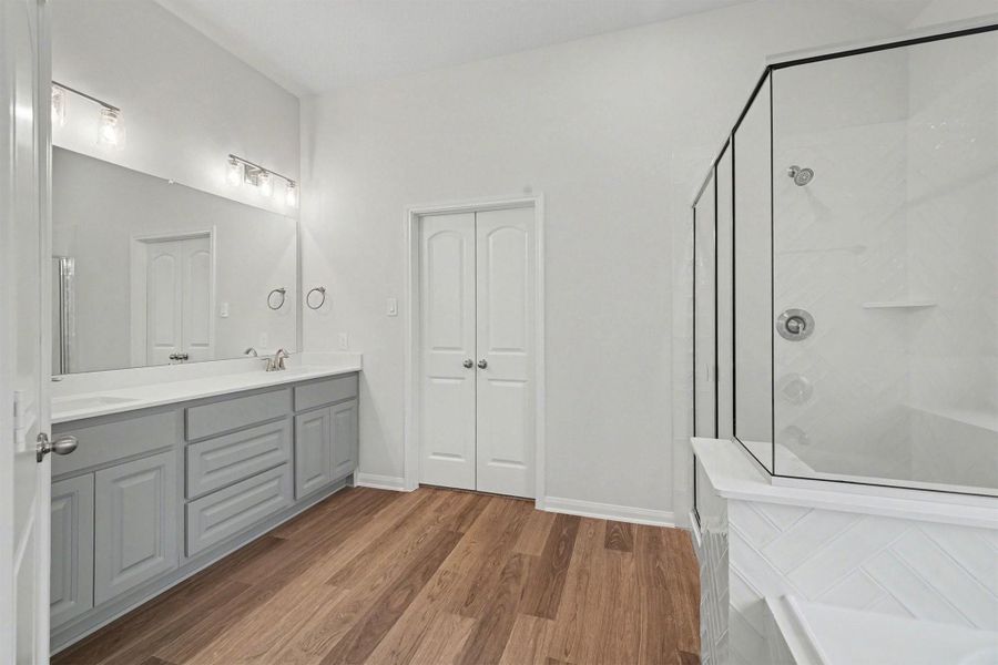 Furnished interior view inside a new home in Rose Hill Estates, Willis (Image 9).