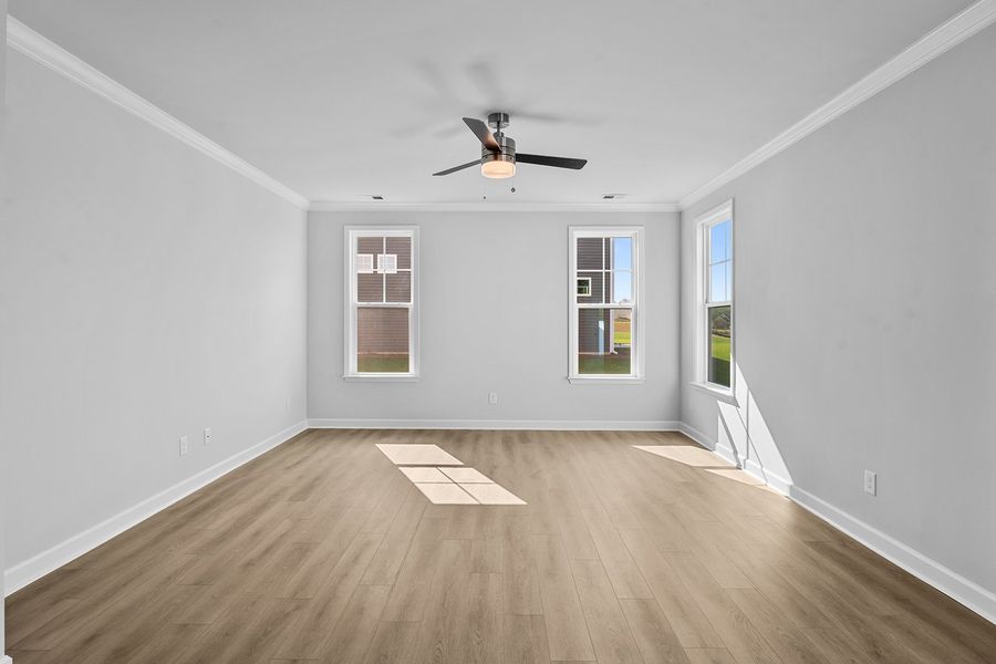 Spacious, unfurnished interior of a new home in Fieldstone, Lexington (Image 26). Spacious, unfurnished interior of a new home in Fieldstone, Lexington (Image 26).