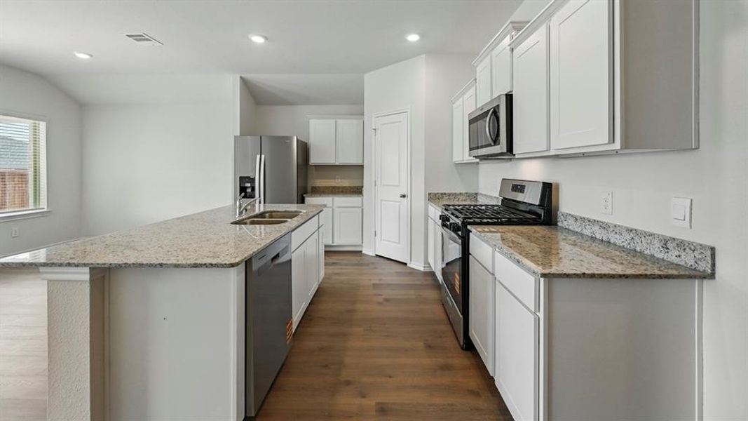 Furnished interior view inside a new home in Sanger Circle, Sanger (Image 3).