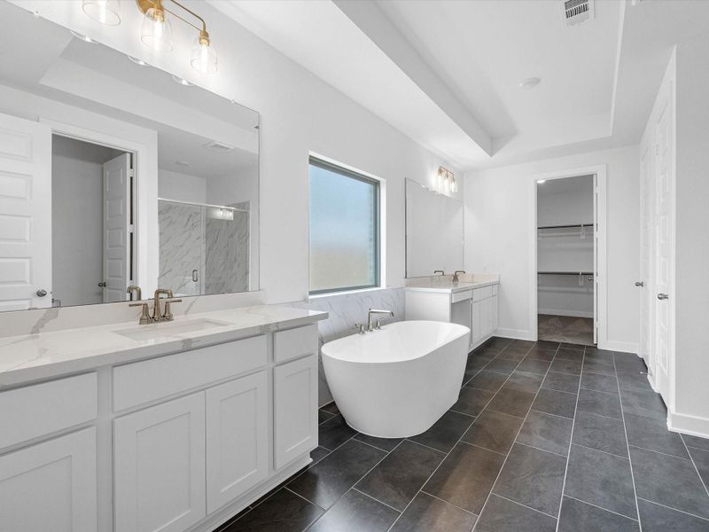 Furnished interior view inside a new home in , Fulshear (Image 4). Furnished interior view inside a new home in , Fulshear (Image 4).