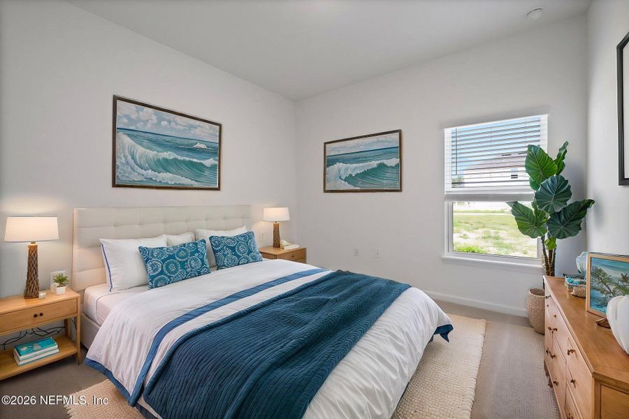 Furnished interior view inside a new home in Brook Forest, St. Augustine (Image 12).