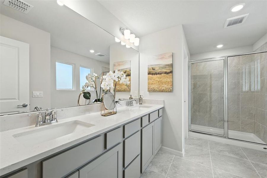 Furnished interior view inside a new home in Amelia Groves, St. Cloud (Image 29).