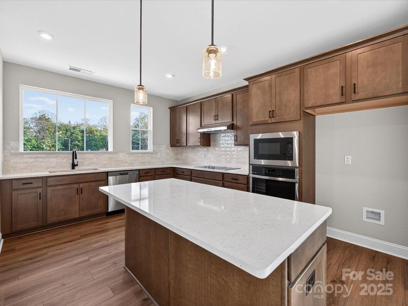 Gourmet Kitchen Layout.