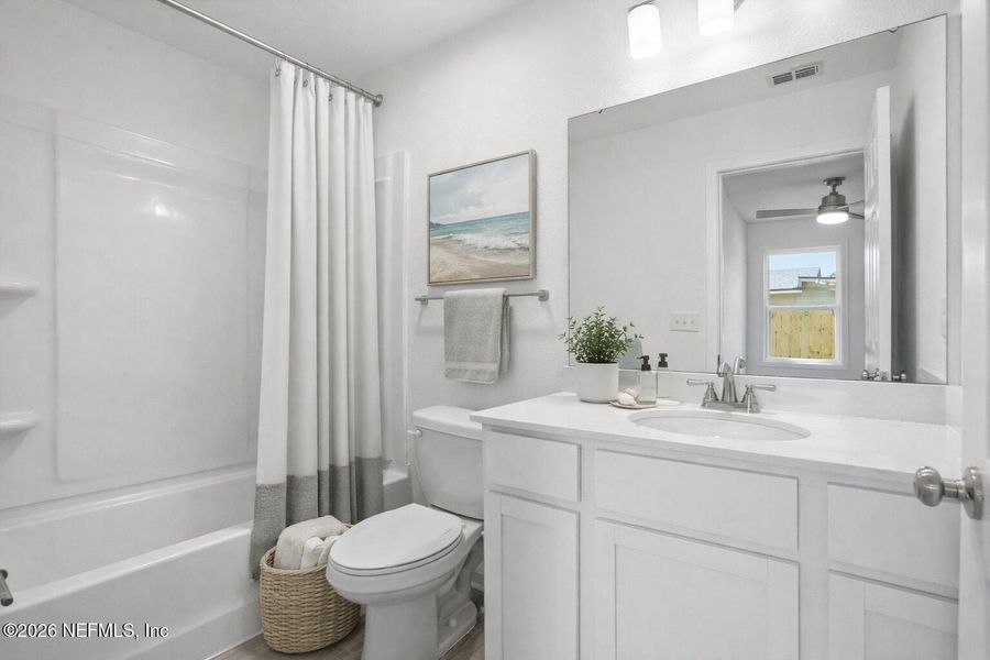 Furnished interior view inside a new home in , Jacksonville (Image 11).