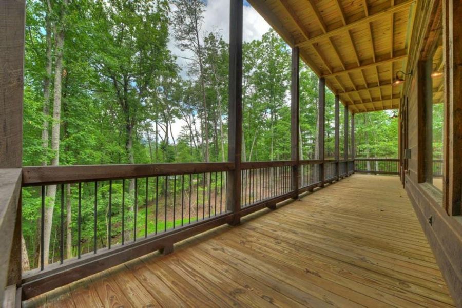 Exterior details and patio area of a home in , Blue Ridge (Image 20).