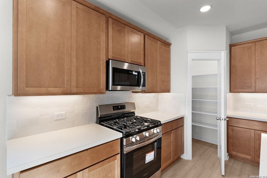 Furnished interior view inside a new home in Westridge, San Antonio (Image 8).