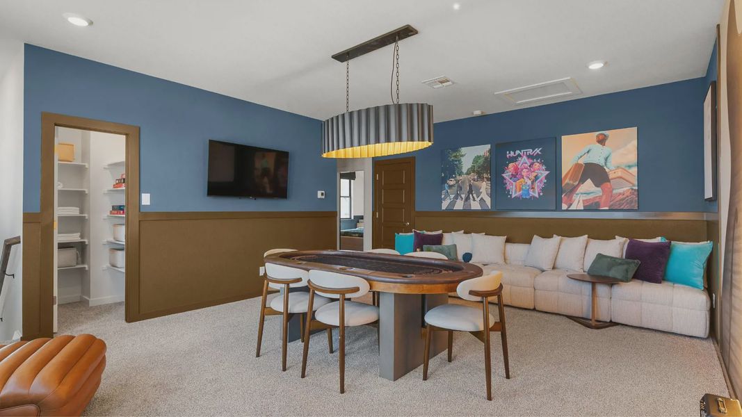 Furnished interior view inside a new home in Newhaven, Manor (Image 28).