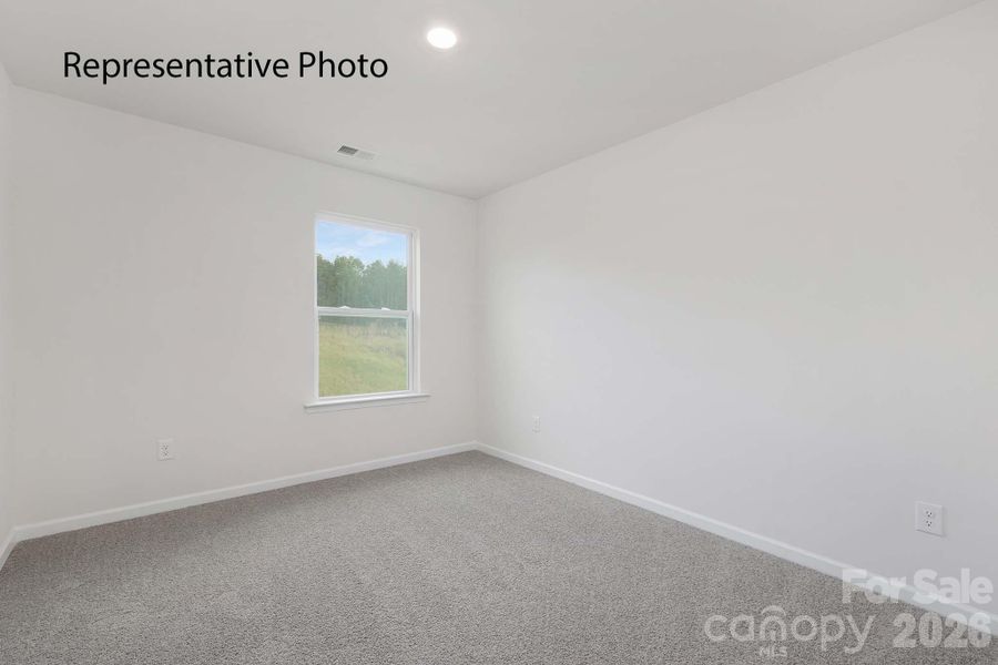 Spacious, unfurnished interior of a new home in Cardinal Creek, Charlotte (Image 17).