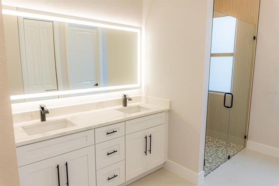 Furnished interior view inside a new home in , Brooksville (Image 7).