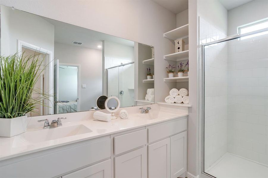 Furnished interior view inside a new home in , Fort Worth (Image 12).