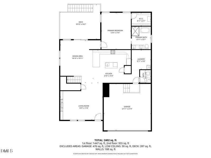 03-2D Floor Plan for 938 McLamb Drive