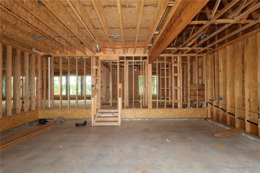 In-progress construction of a new home in Ellis, Marietta, GA (Image 7). In-progress construction of a new home in Ellis, Marietta, GA (Image 7).