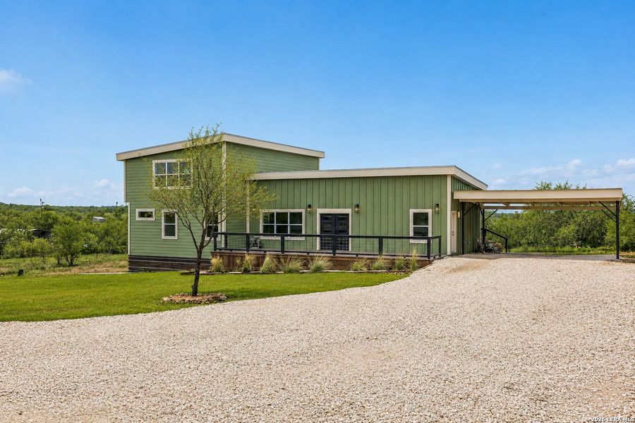 Exterior details and patio area of a home in , Castroville (Image 37).