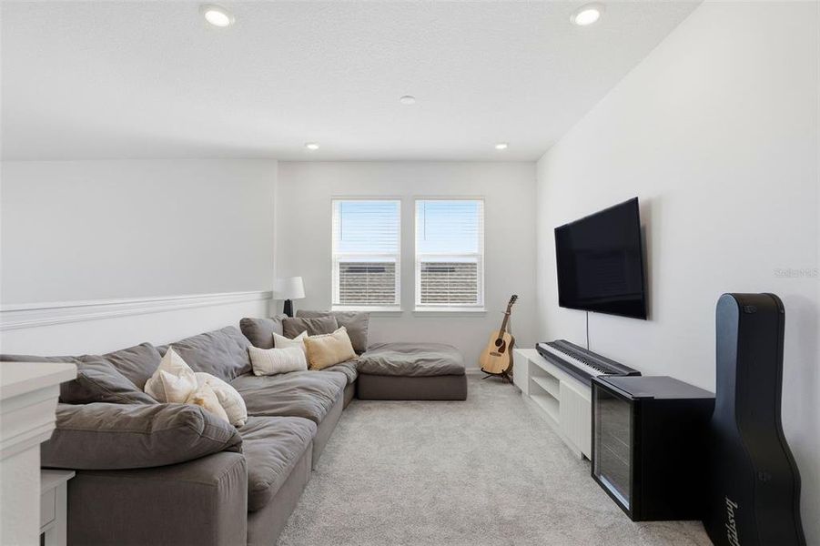 Furnished interior view inside a new home in Center Lake Ranch Community Group Page, St. Cloud (Image 12).