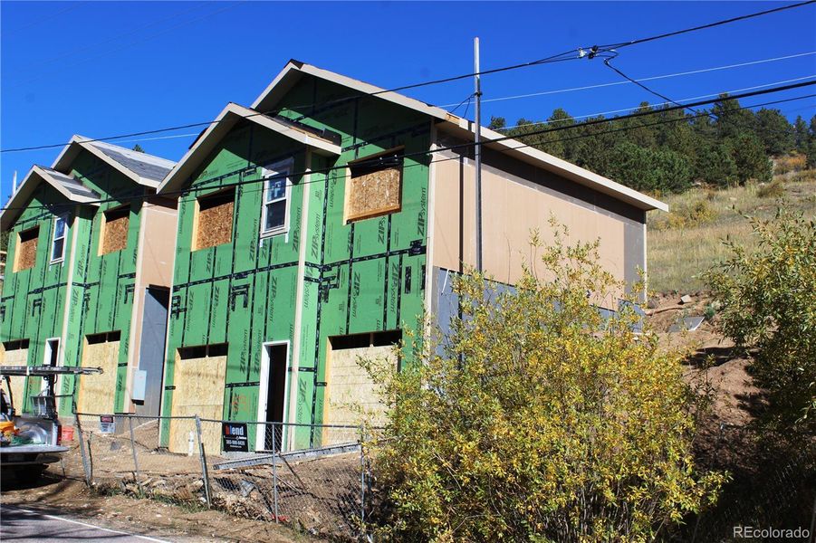 In-progress construction of a new home in , Central City, CO (Image 6).