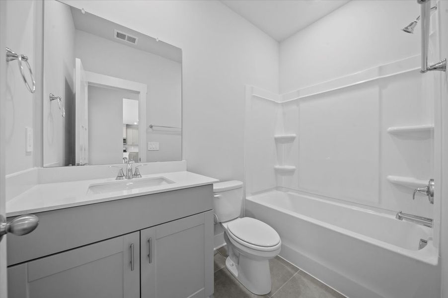 Furnished interior view inside a new home in Reserve at Arden Woods, Greenville (Image 6).