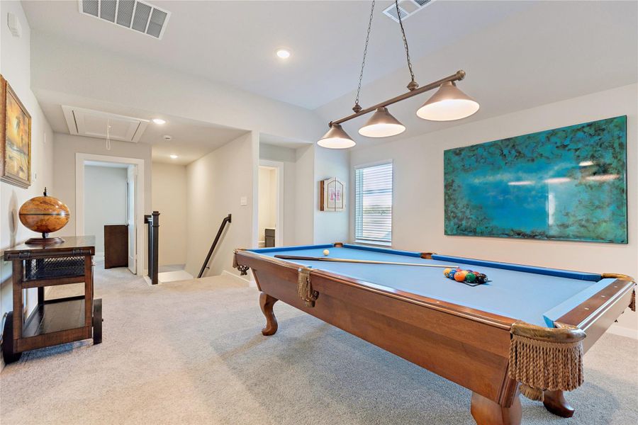 Furnished interior view inside a new home in , Willis (Image 33).