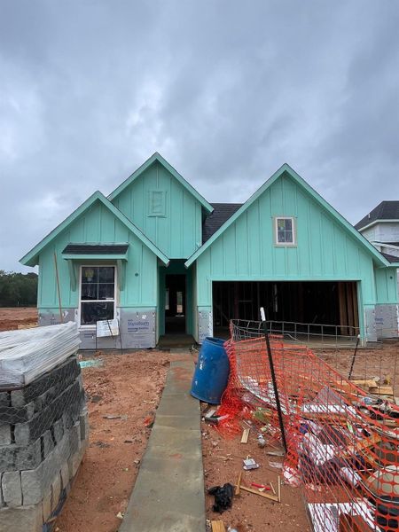 In-progress construction of a new home in Clopton Farms, Montgomery, TX (Image 2). In-progress construction of a new home in Clopton Farms, Montgomery, TX (Image 2).