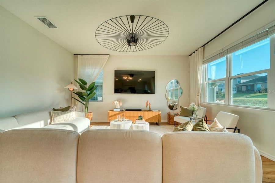 Furnished interior view inside a new home in , Davenport (Image 70). Furnished interior view inside a new home in , Davenport (Image 70).