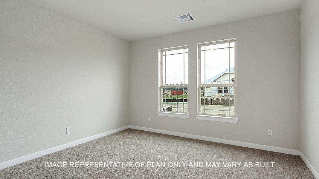 Spacious, unfurnished interior of a new home in Wellborn Settlement, College Station (Image 22).