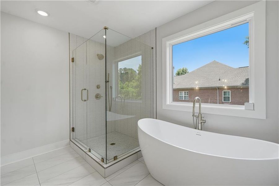 Furnished interior view inside a new home in , Cumming (Image 14).